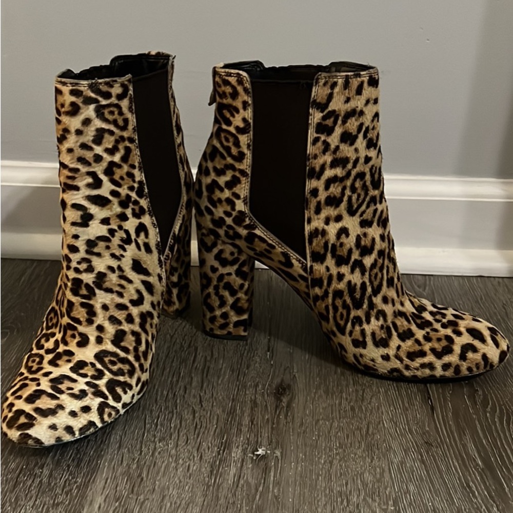 Sam Edelman Leopard Booties